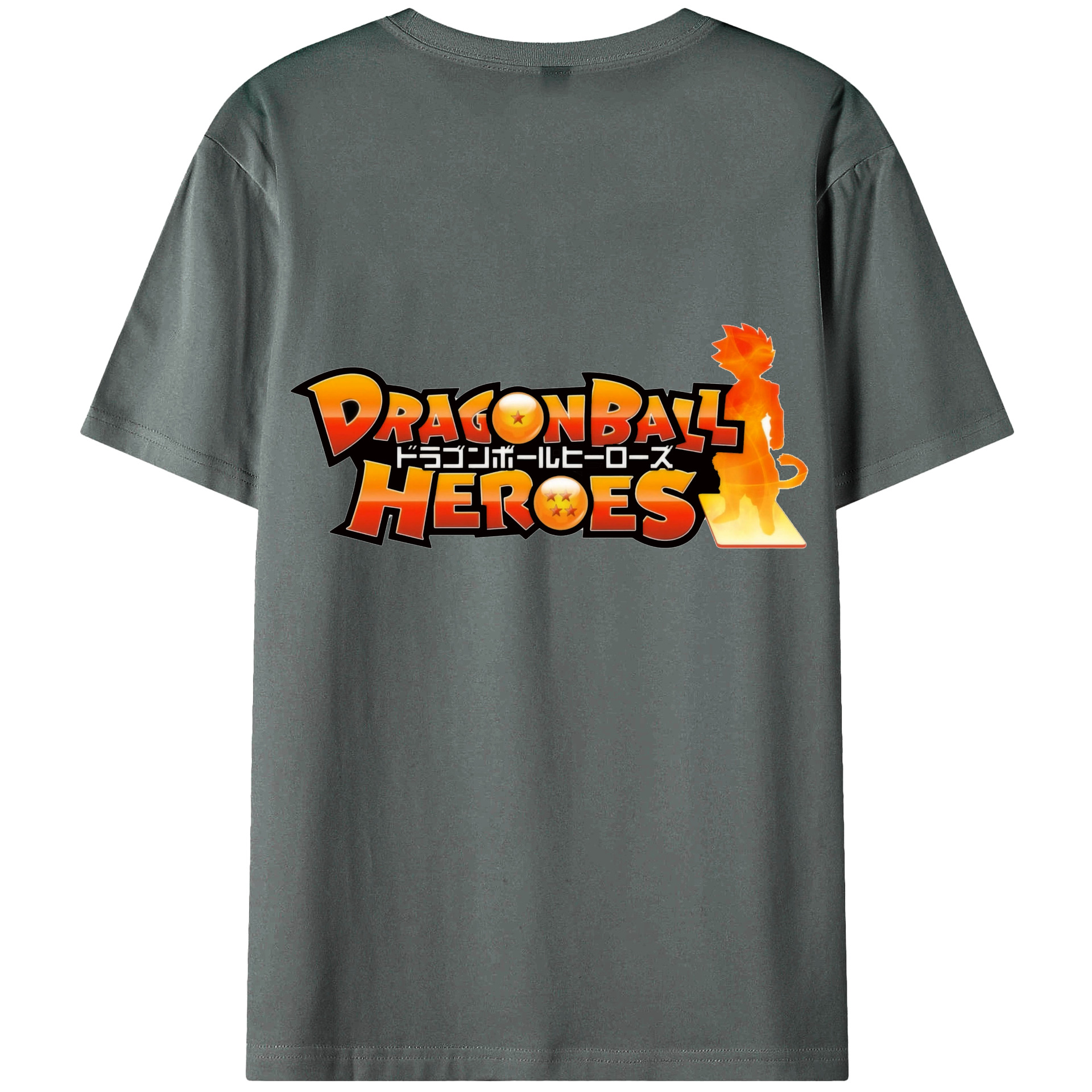 （画像用） ドラゴンボール DRAGON BALL 綿100％ メンズ半袖Tシャツ（バックプリント） 通気性